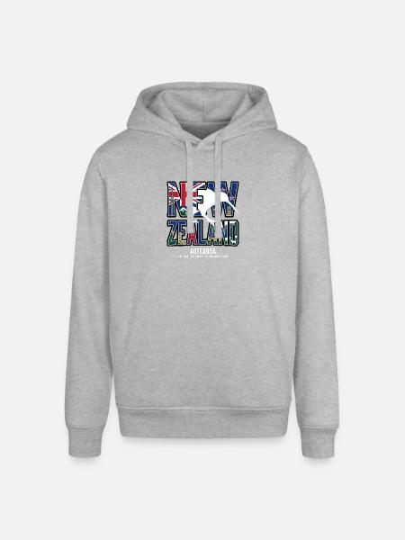 New_Zealand - Stanley/Stella Sounder Side Pocket Hoodie - heather gray