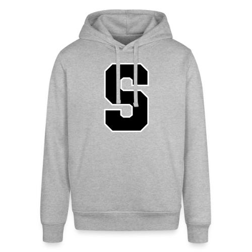Varsity Letter S Collegiate Alphabet Art - Stanley/Stella Sounder Side Pocket Hoodie