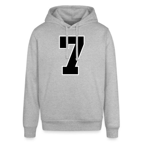 Varsity Number 7 Athletic Look - Stanley/Stella Sounder Side Pocket Hoodie