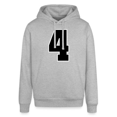 Varsity Number 4 College Style - Stanley/Stella Sounder Side Pocket Hoodie