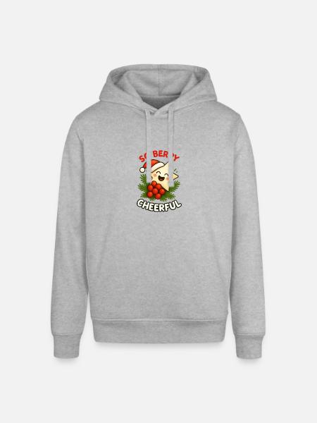 So Berry Cheerful - Stanley/Stella Sounder Side Pocket Hoodie - heather gray