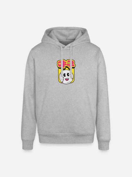 Baseball Mascot Pop Art - Stanley/Stella Sounder Side Pocket Hoodie - heather gray