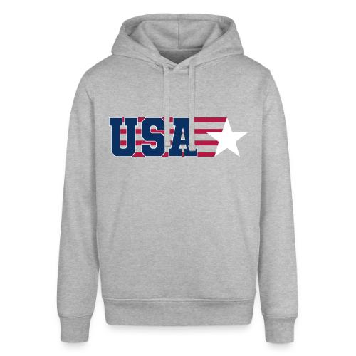 Star Stripe USA - Stanley/Stella Sounder Side Pocket Hoodie