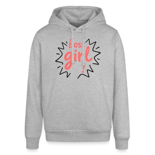 Boss Girl Bold Feminist Statement - Stanley/Stella Sounder Side Pocket Hoodie