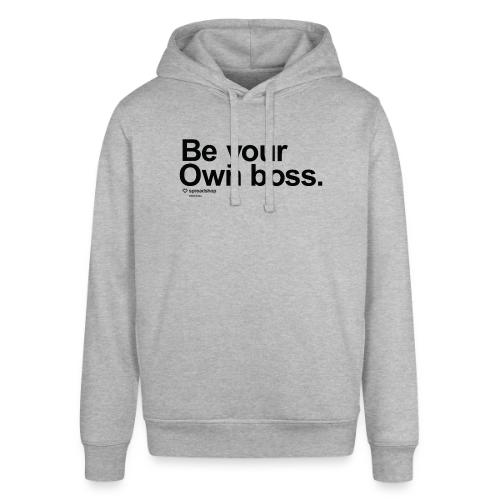 Boss in black - Stanley/Stella Sounder Side Pocket Hoodie