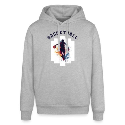 Basketball Never Stops - Stanley/Stella Sounder Side Pocket Hoodie