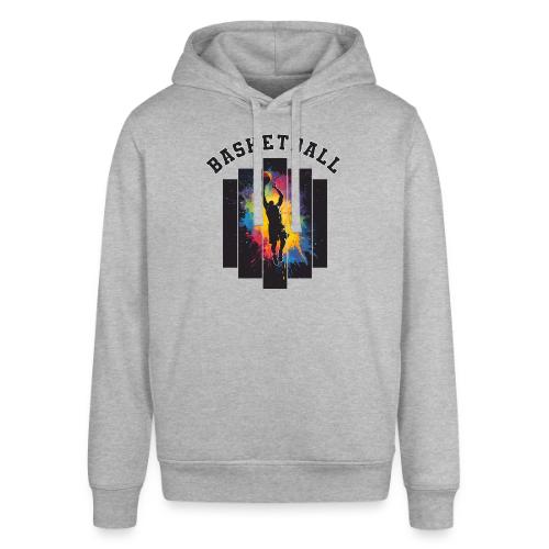 Basketball Slam Dunk Splash Design - Stanley/Stella Sounder Side Pocket Hoodie