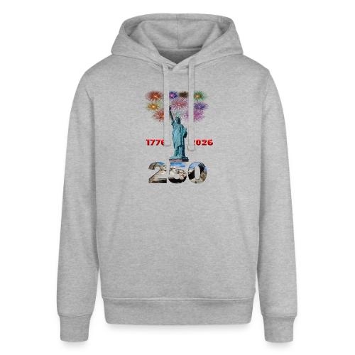 1776 - 2026 | 250 Years USA | Fireworks - Stanley/Stella Sounder Side Pocket Hoodie