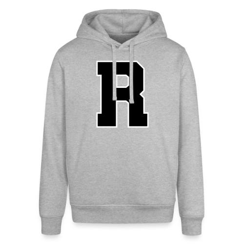 Varsity Letter R Athletic Monogram - Stanley/Stella Sounder Side Pocket Hoodie