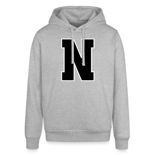 Varsity Letter N Athletic Font Graphic - Stanley/Stella Sounder Side Pocket Hoodie