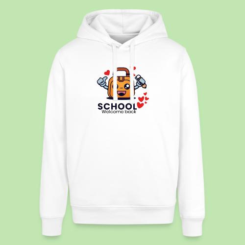 first day of school outfit- school Welcome back - Stanley/Stella Sounder Side Pocket Hoodie