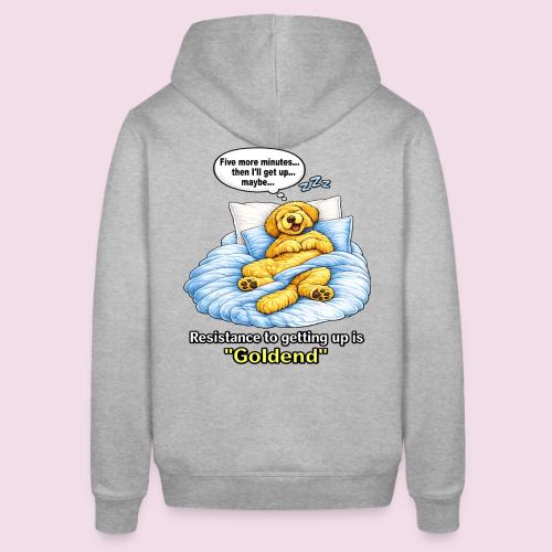 Funny Goldendoodle Sleeping design. - Stanley/Stella Sounder Side Pocket Hoodie