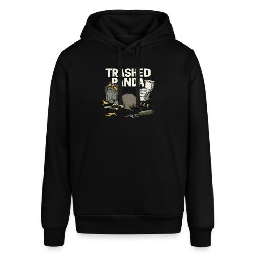 Trashed Panda – Funny Drunk Raccoon Cartoon - Stanley/Stella Sounder Side Pocket Hoodie