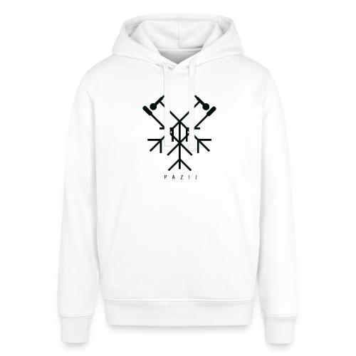 Pazij Black Logo - Stanley/Stella Sounder Side Pocket Hoodie