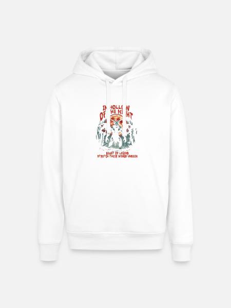 Jersey Devil Creature Mythological Creatures - Stanley/Stella Sounder Side Pocket Hoodie -