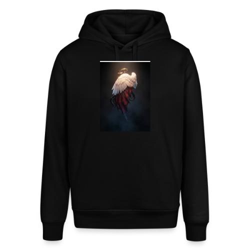 Angel vs Demon Wings Dark Aesthetic Gothic T-Shirt - Stanley/Stella Sounder Side Pocket Hoodie