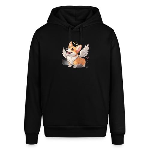 Angel Wings Corgi - Stanley/Stella Sounder Side Pocket Hoodie