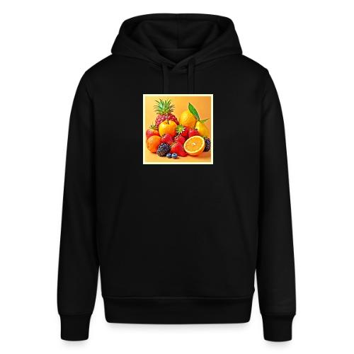 Fresh Bounty: Vibrant Fruit Harvest Art - Stanley/Stella Sounder Side Pocket Hoodie