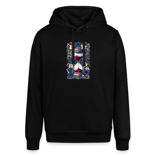 Our Moments Defy Time Hourglass Gifts T-Shirt - Stanley/Stella Sounder Side Pocket Hoodie