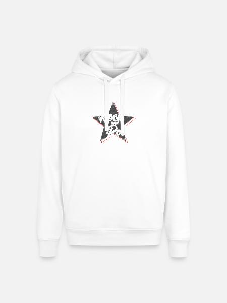 Born to Rock and Roll Star Design - Stanley/Stella Sounder Side Pocket Hoodie - black