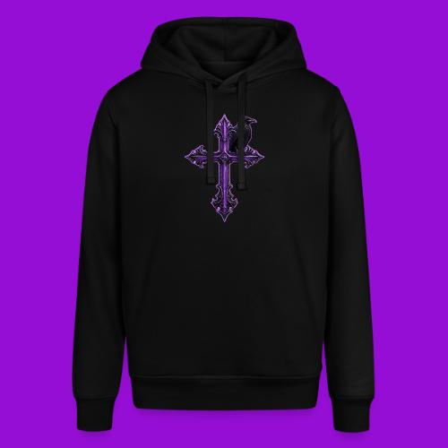 Gothix Raven Cross - Stanley/Stella Sounder Side Pocket Hoodie