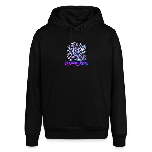 Boundless Heart Neon Galaxy Dog Shirt - Stanley/Stella Sounder Side Pocket Hoodie