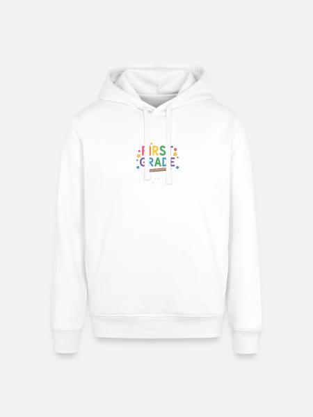 First Grade Squad Back To School - Stanley/Stella Sounder Side Pocket Hoodie - 