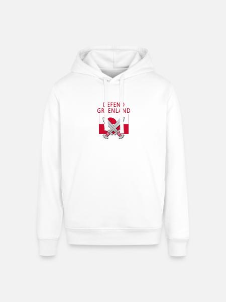 DEFEND GREENLAND - Stanley/Stella Sounder Side Pocket Hoodie -