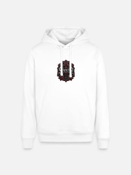 Sinner Gothic Chrome Streetwear Graphic - Stanley/Stella Sounder Side Pocket Hoodie - 