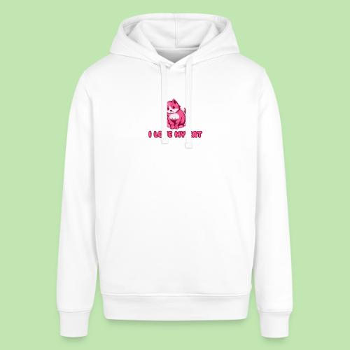 I love my cat - Stanley/Stella Sounder Side Pocket Hoodie