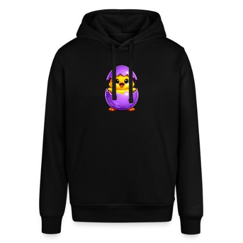 Easter Chick Purple - Stanley/Stella Sounder Side Pocket Hoodie