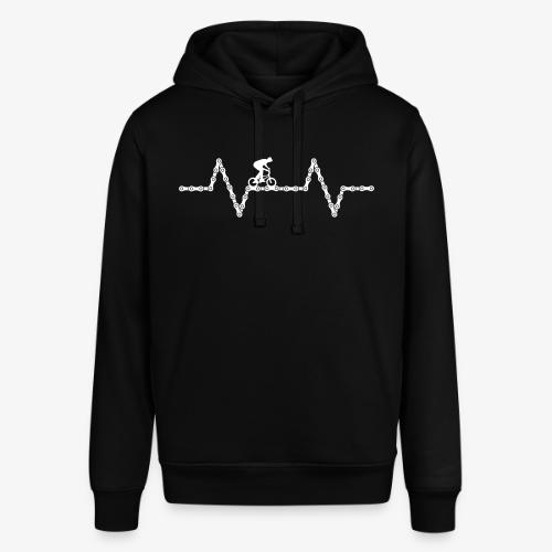 bmx bike heartbeat - Stanley/Stella Sounder Side Pocket Hoodie