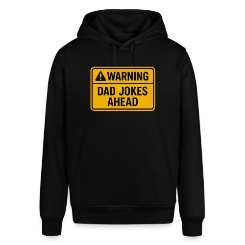 Fathers Day Gift Warning Dad Jokes Ahead T-Shirt - Stanley/Stella Sounder Side Pocket Hoodie