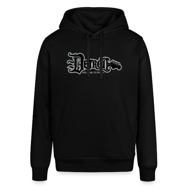 DETROIT GUITAR WTTD BLK SLR REG FONT