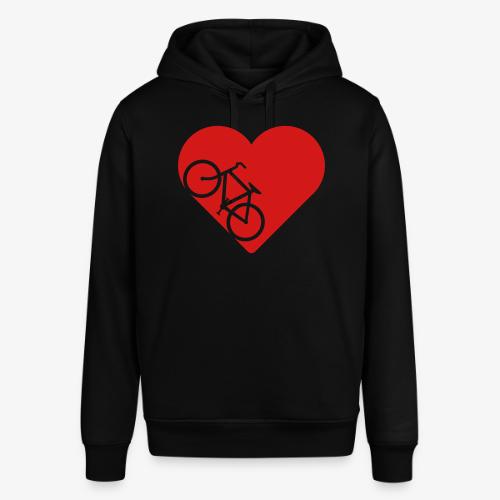 Bike in heart - Stanley/Stella Sounder Side Pocket Hoodie