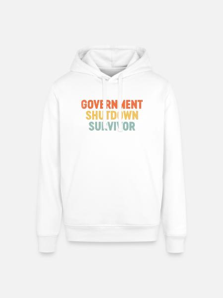 Government Shutdown Survivor - Stanley/Stella Sounder Side Pocket Hoodie -