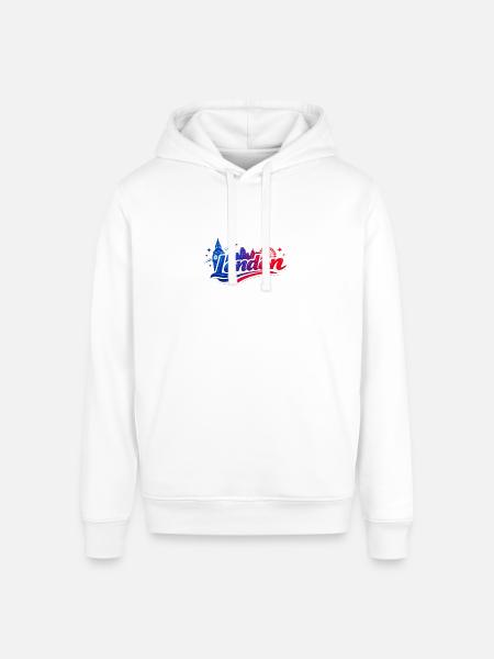 London Skyline Splash - Stanley/Stella Sounder Side Pocket Hoodie -