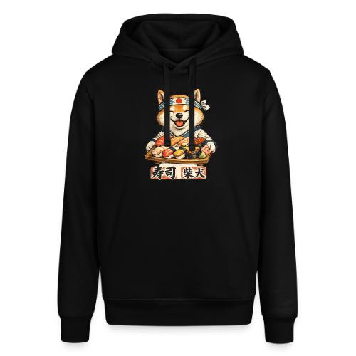 Funny Shiba Inu Sushi Kawaii Dog Tee - Stanley/Stella Sounder Side Pocket Hoodie