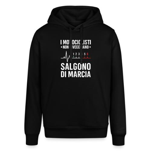 Motorcyclists Never Age Heartbeat Design - Stanley/Stella Sounder Side Pocket Hoodie