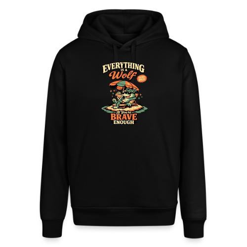 Everything Is A Wolf – Retro Chill - Stanley/Stella Sounder Side Pocket Hoodie