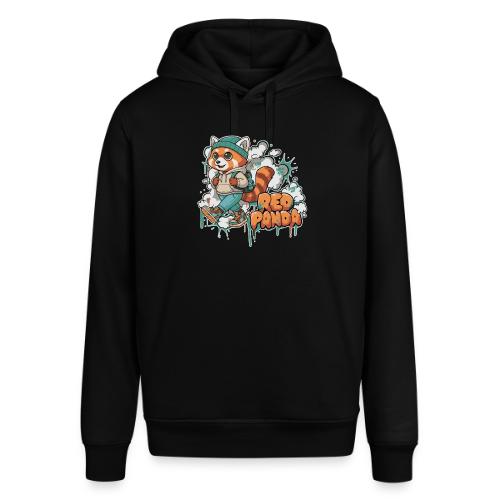 Red Panda Street Graffiti Vibes - Stanley/Stella Sounder Side Pocket Hoodie