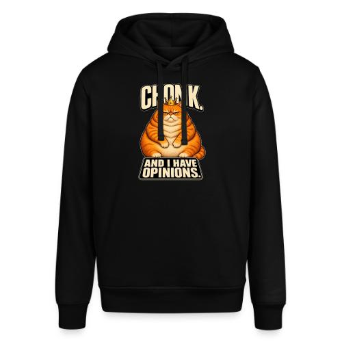 Chonk King Cat - Opinionated Kitty - Stanley/Stella Sounder Side Pocket Hoodie