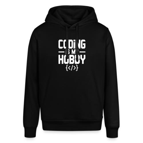 Coding Is My Hobby Typography - Stanley/Stella Sounder Side Pocket Hoodie