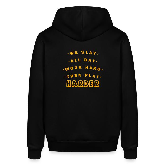 We Slay All Day Shiny Shirt Metallic Silver & Gold