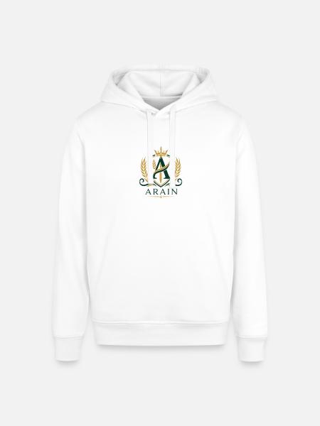 Arain Pride - Premium Punjabi Heritage Graphic - Stanley/Stella Sounder Side Pocket Hoodie - black