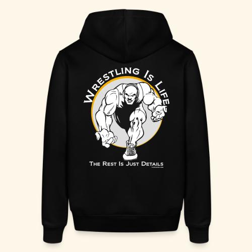 Wrestling is life, the rest is just details - wb - Stanley/Stella Sounder Side Pocket Hoodie