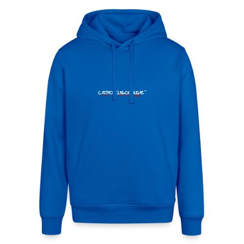 C.Strong Bloodline Logo (White) - Stanley/Stella Sounder Side Pocket Hoodie