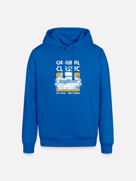 Volkswagen VW GTI Original Classic - Stanley/Stella Sounder Side Pocket Hoodie - royal blue