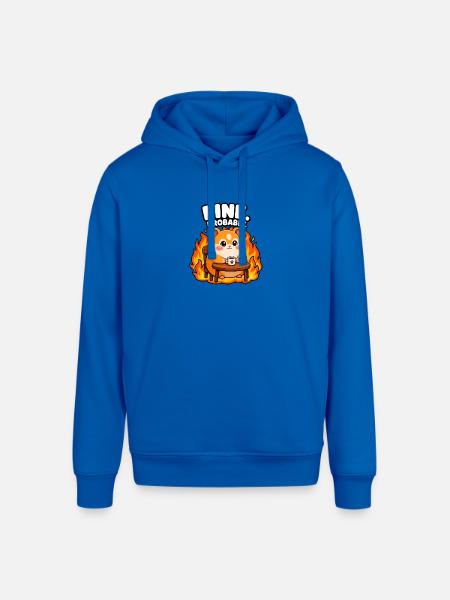 Fine. Probably - Stanley/Stella Sounder Side Pocket Hoodie - royal blue