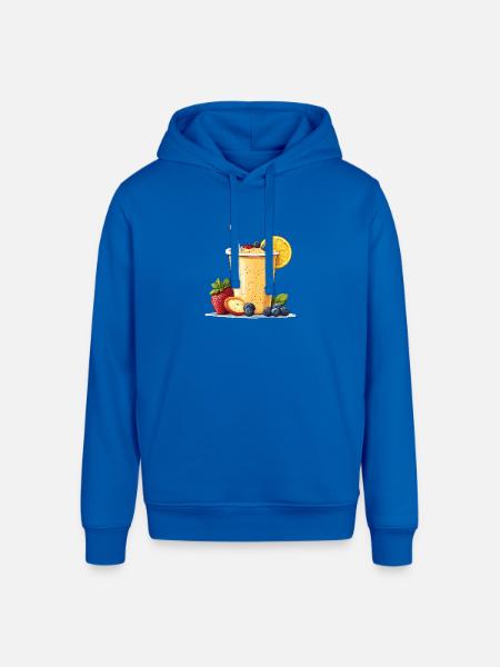 Citrus Berry Smoothie Cup - Stanley/Stella Sounder Side Pocket Hoodie - royal blue